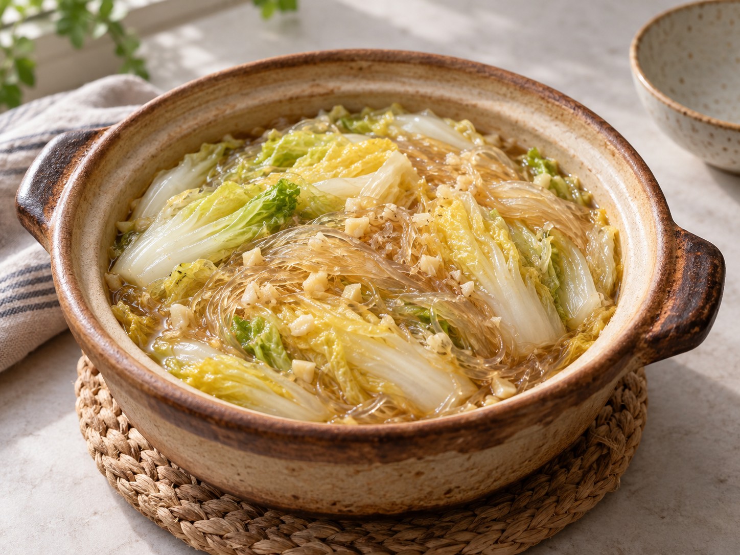 白菜粉丝煲